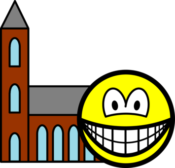 Kerk gaande smile